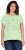 Ulla Popken Metallic Animal Cap Sleeve Graphic Tee Green - Potlačené tričká pre ženy - 
