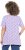 Ulla Popken Palm Tree Print Pointed Hem Tee Lavender - Potlačené tričká pre ženy - 