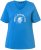 Ulla Popken Shell Picker Club Short Sleeve Graphic Tee Teal Blue - DÁMSKE OBLEČENIE 40-66 - 