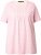 Ulla Popken Cactus Print Short Sleeve V-Neck Tee Pink - Potlačené tričká pre ženy - 
