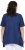 Ulla Popken Sunset Lettering Short Sleeve Graphic Tee Ink Blue - Potlačené tričká pre ženy - 