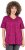 Ulla Popken Snake Print V-Neck Tee Magnolia Red - Potlačené tričká pre ženy - 