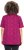 Ulla Popken Snake Print V-Neck Tee Magnolia Red - Potlačené tričká pre ženy - 
