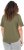 Ulla Popken Beaded Short Sleeve Graphic Tee Olive - Potlačené tričká pre ženy - 