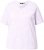 Ulla Popken Abstract Animal Print Short Sleeve Tee Lavender - Potlačené tričká pre ženy - 