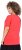 Ulla Popken Bow Short Sleeve Graphic Tee Light Red - Potlačené tričká pre ženy - 