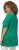 Ulla Popken Essential Front Pleat Tee Emerald Green - Tričká - 