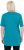 Ulla Popken Essential Front Pleat Tee Teal - Tričká - 