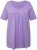 Ulla Popken Essential Front Pleat Tee Pale Lilac - Tričká - 