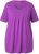 Ulla Popken Essential Front Pleat Tee Purple - Tričká - 