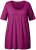 Ulla Popken Essential Front Pleat Tee Berry - Tričká - 