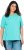Ulla Popken Piping Accent Functional UVP 50+ Stretch Knit Top Aqua Green - Tričká - 