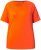Ulla Popken Piping Accent Functional UVP 50+ Stretch Knit Top Orange Red - Tričká - 
