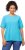 Ulla Popken Piping Accent Functional UVP 50+ Stretch Knit Top Bright Turquoise - Tričká - 