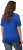 Ulla Popken Piping Accent Functional UVP 50+ Stretch Knit Top Royal Blue - Tričká - 