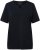 Ulla Popken Essential Notch Neck Stretch Tee Navy Blue - Tričká - 