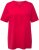 Ulla Popken Essential Notch Neck Stretch Tee Red - Tričká - 