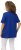 Ulla Popken Essential Notch Neck Stretch Tee Cobalt Blue - Tričká - 