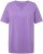 Ulla Popken Essential Notch Neck Stretch Tee Pale Lilac - Tričká - 