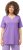 Ulla Popken Essential Notch Neck Stretch Tee Pale Lilac - Tričká - 