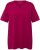 Ulla Popken Essential Notch Neck Stretch Tee Magnolia Red - Tričká - 