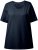 Ulla Popken Essential Round Neck Stretch Tee Navy Blue - Tričká - 