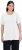 Ulla Popken Essential Round Neck Stretch Tee Snow White - Tričká - 