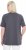 Ulla Popken Essential Square Neck Stretch Tee Graphite Grey - Tričká - 