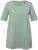 Ulla Popken Essential Square Neck Stretch Tee Light Moss Green - Tričká - 