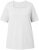 Ulla Popken Essential Square Neck Stretch Tee Snow White - Tričká - 