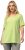 Ulla Popken Essential Square Neck Stretch Tee Lime Green - Tričká - 
