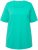 Ulla Popken Essential Square Neck Stretch Tee Turquoise Green - Tričká - 