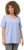 Ulla Popken Essential Square Neck Stretch Tee Sky Blue - Tričká - 