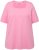 Ulla Popken Essential Square Neck Stretch Tee Light Pink - Tričká - 