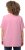 Ulla Popken Essential Square Neck Stretch Tee Light Pink - Tričká - 