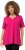 Ulla Popken Essential Square Neck Stretch Tee Fuchsia Pink - Tričká - 