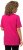 Ulla Popken Essential Square Neck Stretch Tee Fuchsia Pink - Tričká - 