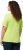 Ulla Popken Double Layer Rounded V-Neck Slim Fit Tee Lime Green - Tričká - 