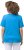 Ulla Popken Double Layer Rounded V-Neck Slim Fit Tee Sapphire Blue - Tričká - 