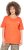 Ulla Popken Cold Dye Ruffle Edge Pocket Tee Coral Pink - Tričká - 