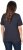 Ulla Popken Lace Trim Short Sleeve Tee Navy Blue - Tričká - 