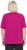 Ulla Popken Antibacterial Short Sleeve Draped Tee Light Magenta - Tričká - 