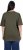 Ulla Popken Basic Round Neck Short Sleeve Relaxed Fit T-Shirt Olive Grey - Tričká - 