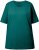 Ulla Popken Basic Round Neck Short Sleeve Relaxed Fit T-Shirt Teal Green - Tričká - 