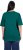 Ulla Popken Basic Round Neck Short Sleeve Relaxed Fit T-Shirt Teal Green - Tričká - 