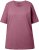 Ulla Popken Basic Round Neck Short Sleeve Relaxed Fit T-Shirt Dark Rose Red - Tričká - 