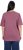Ulla Popken Basic Round Neck Short Sleeve Relaxed Fit T-Shirt Dark Rose Red - Tričká - 