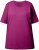 Ulla Popken Basic Round Neck Short Sleeve Relaxed Fit T-Shirt Berry Purple - Tričká - 