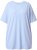 Ulla Popken Basic Round Neck Short Sleeve T-Shirt Light Blue - Tričká - 
