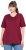Ulla Popken Eco Cotton Basic T-Shirt 2-Pack Red/Navy - Tričká - 